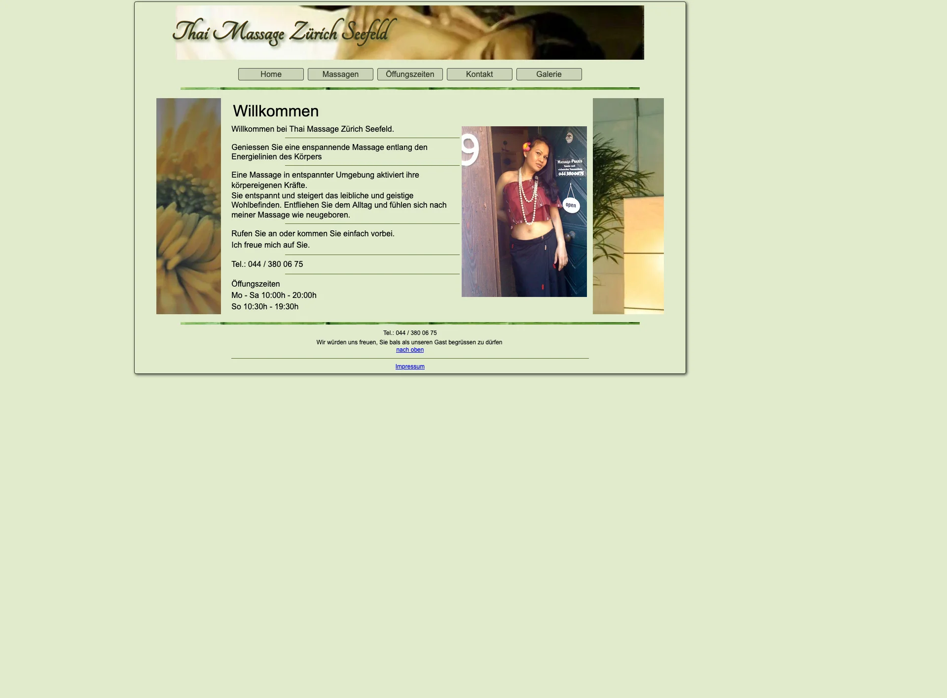 Thai Massage im Seefeld